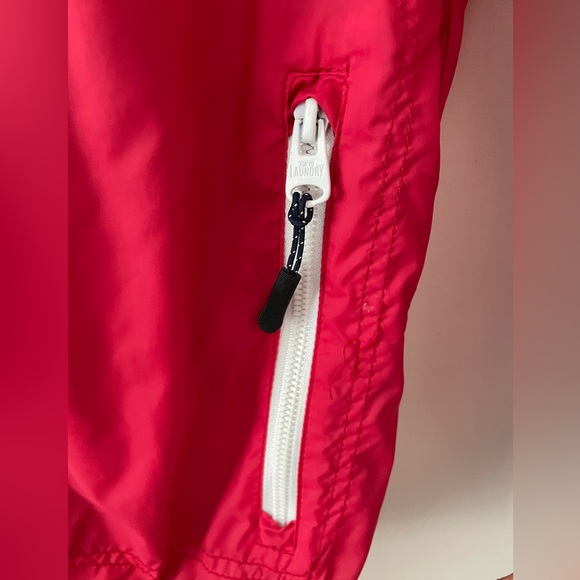 Tokyo Laundry Red Full Zip Track Windbreaker Jacket Size Small - Picture 5 of 11